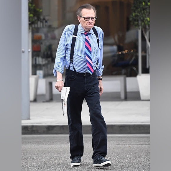 Larry King Life Size Cardboard Cutout with Free Shipping